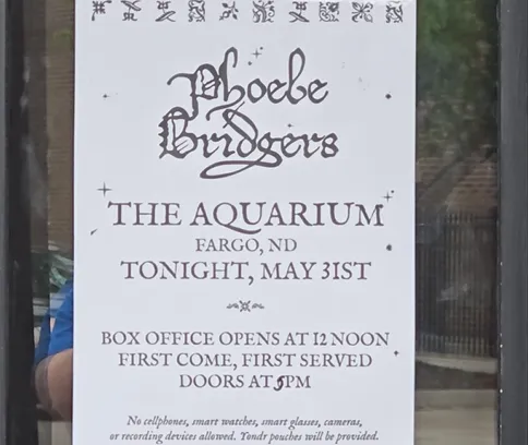 Surprise Phoebe Bridgers Show Creates Huge Queue in Downtown Fargo