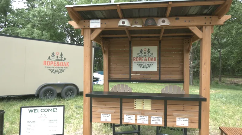 Outdoor adventure park opens outside of Fargo inviting families for woodsy experience