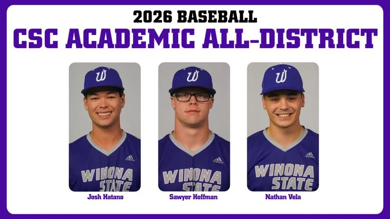 THREE WARRIOR BASEBALL STUDENT-ATHLETES COLLECT CSC ACADEMIC ALL-DISTRICT HONORS