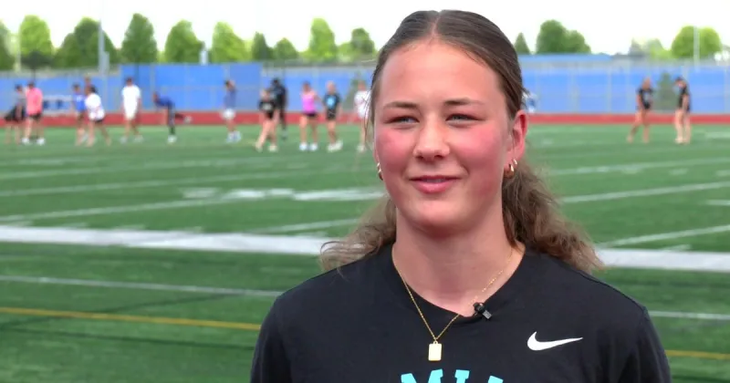 All eyes on St. Michael-Albertville's Emma Kvant's final track races