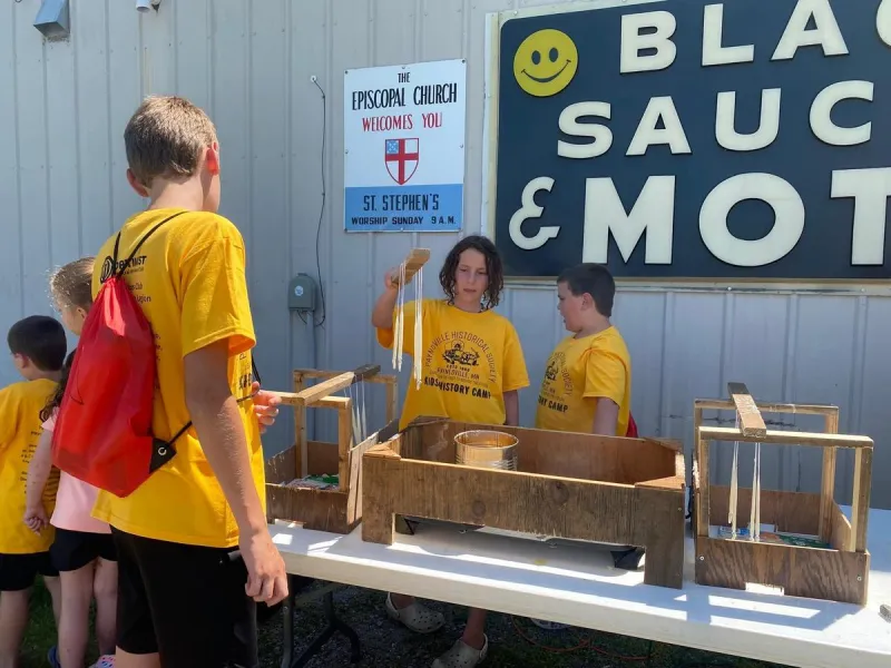 Kids Can Step Into The Past At Paynesville History Camps