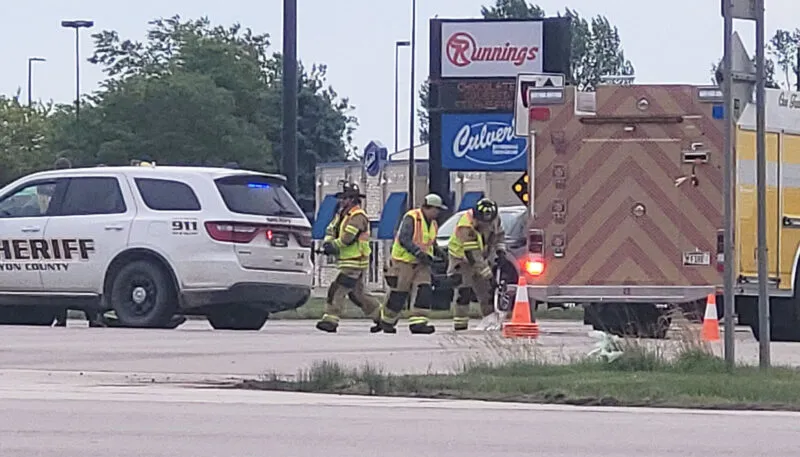 Hwy. 23/Main Street crash in Marshall