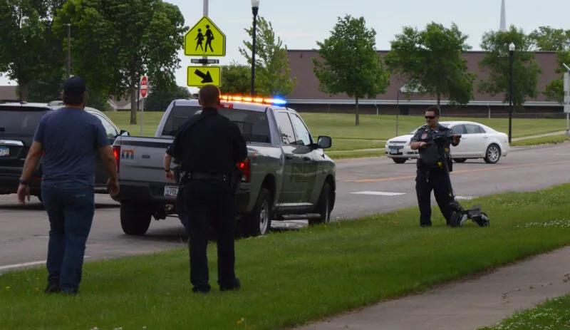 Child injured in e-scooter accident