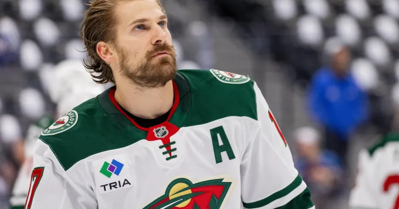 Minnesota Wild forward Marcus Foligno wins the NHL's King Clancy award for leadership and service
