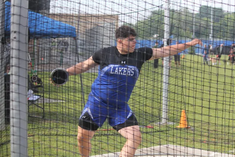 Staab claims state shot put title