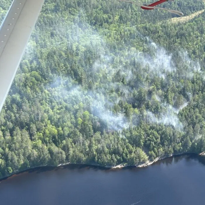 Lightning determined to have sparked three wildfires in the Boundary Waters