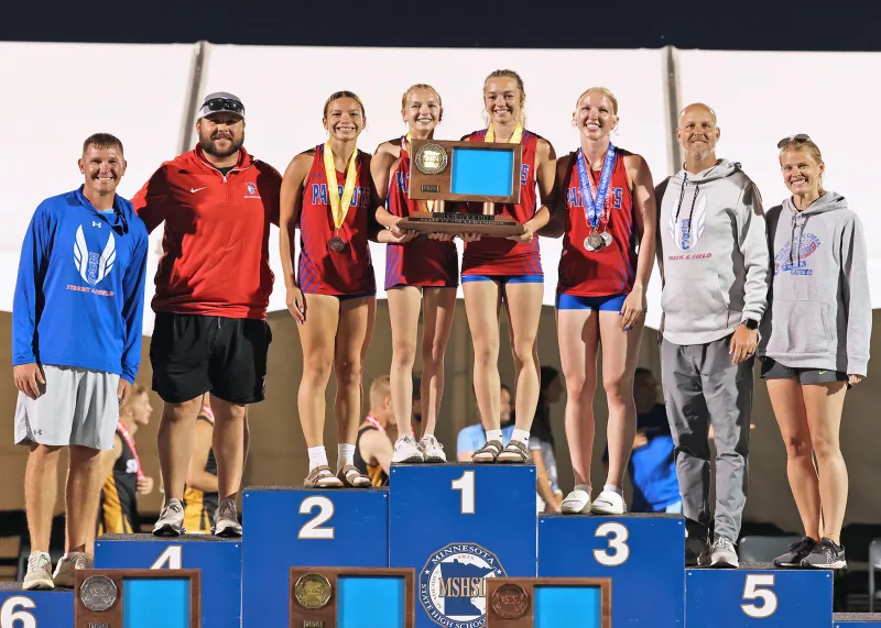 Patriots girls bring home state track and field hardware