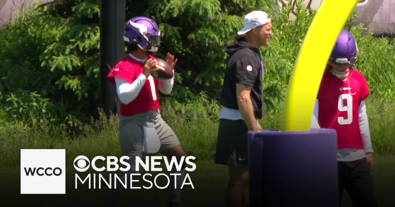 Vikings quarterbacks Kyler Murray, JJ McCarthy compete at minicamp