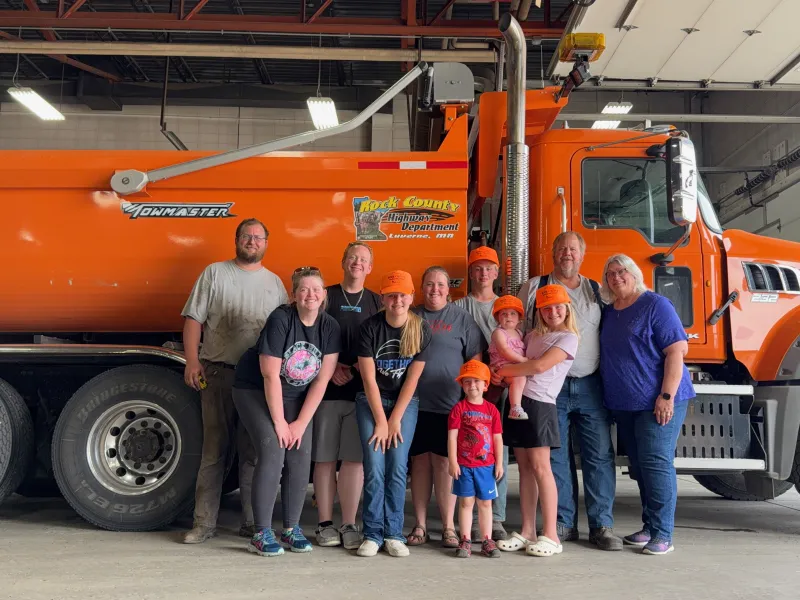 Al Hartz retires from Rock County Highway Department after 43-year career