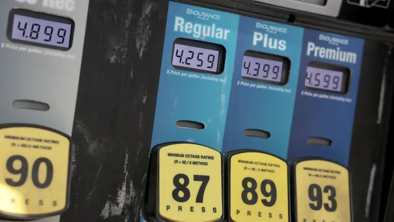 Inflation tops 4 percent for the first time in 3 years on spike in gasoline prices
