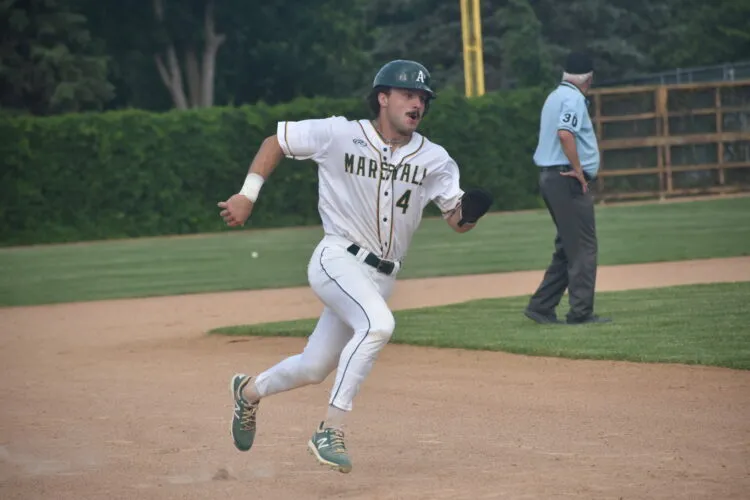 Rails walk off A's despite Kruse's gem