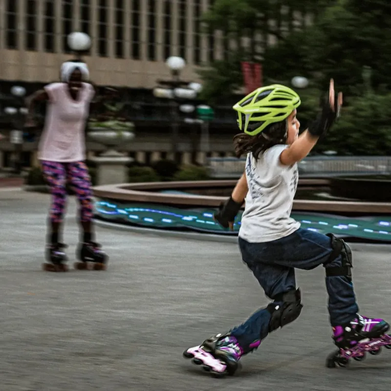 FREE Roller Skating at Rice Park in St. Paul