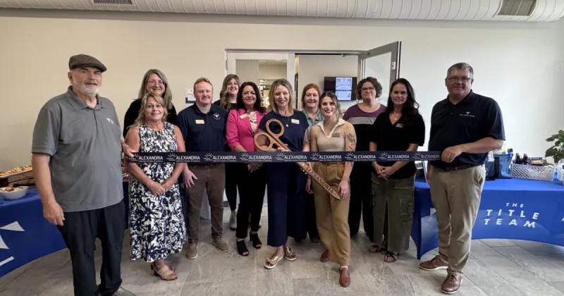 The Title Team celebrated new space with ribbon cutting ceremony