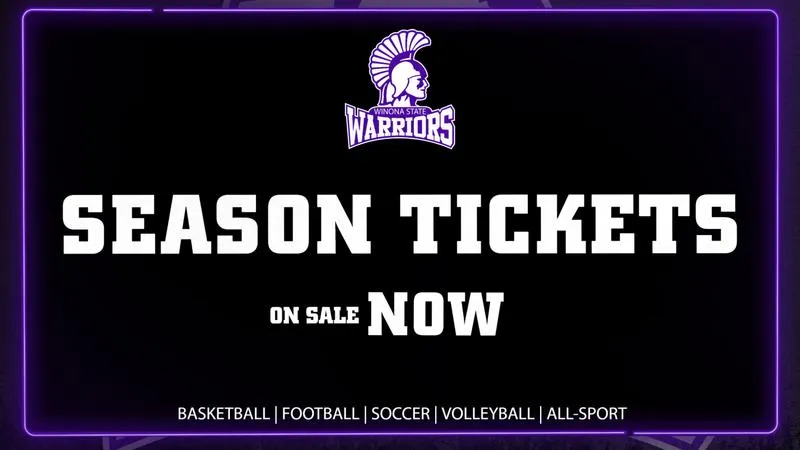 WINONA STATE ATHLETICS 2026-2027 SEASON TICKETS ON SALE NOW