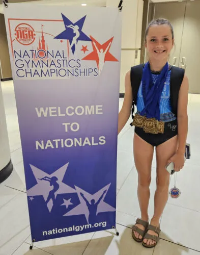 Schaefer captures National title and takes third all-around