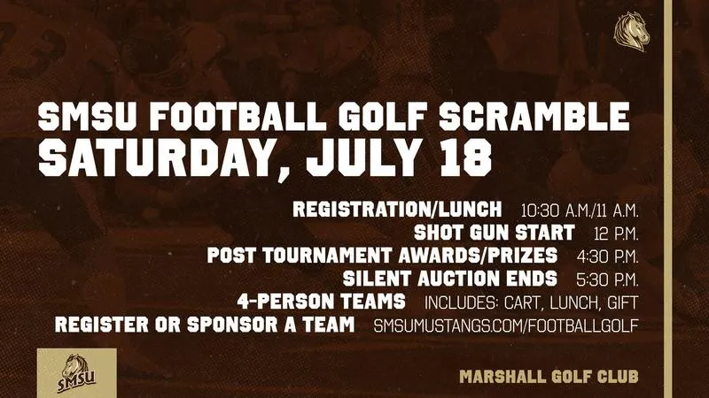 Annual SMSU football golf scramble set for July 18