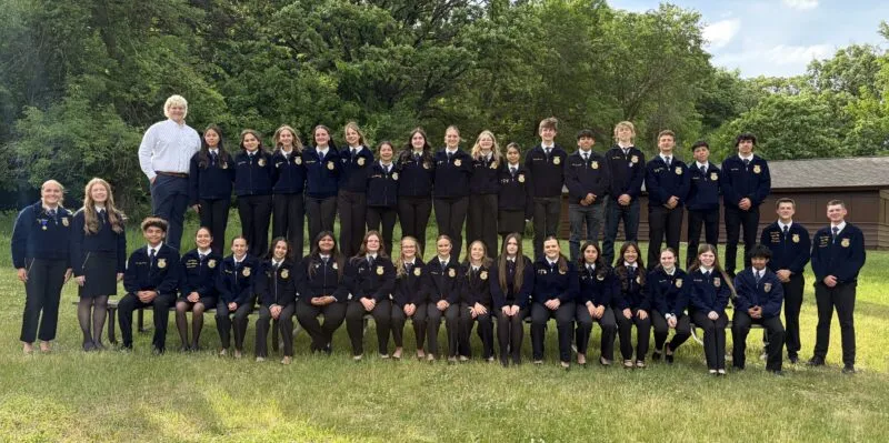 Sleepy Eye FFA attend Timberland Leadership Camp