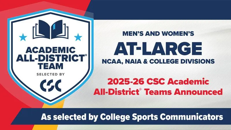 10 WARRIORS EARN CSC ACADEMIC ALL-DISTRICT AT-LARGE AWARD