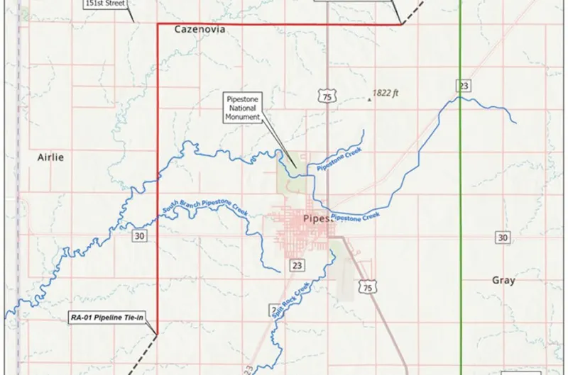 Commissioners express support for rerouting pipeline