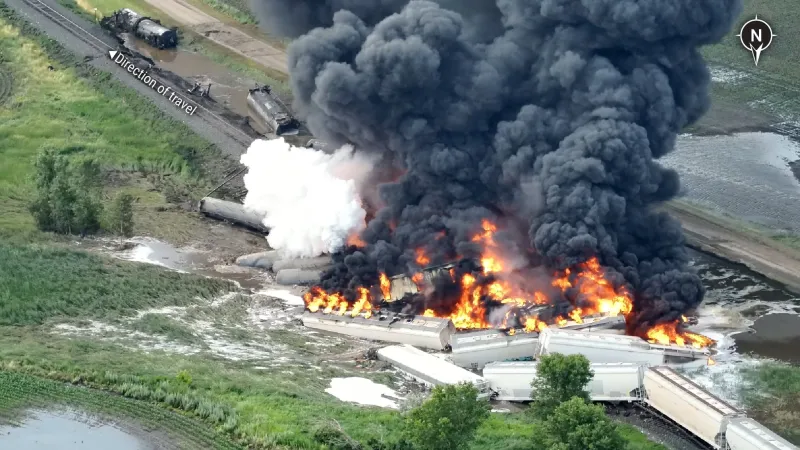 Poor culverts, inspections led to North Dakota derailment, report says