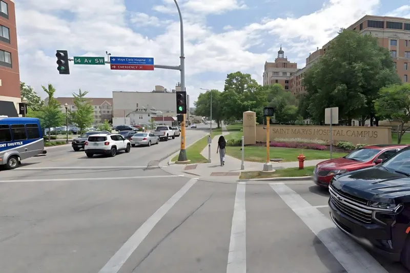 Road Work Near St. Mary's Hospital to Move into Next Phase