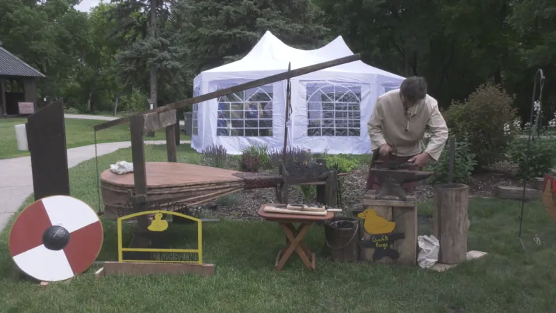 Artists and venders come together at Hjemkomst Center for Scandinavian Festival