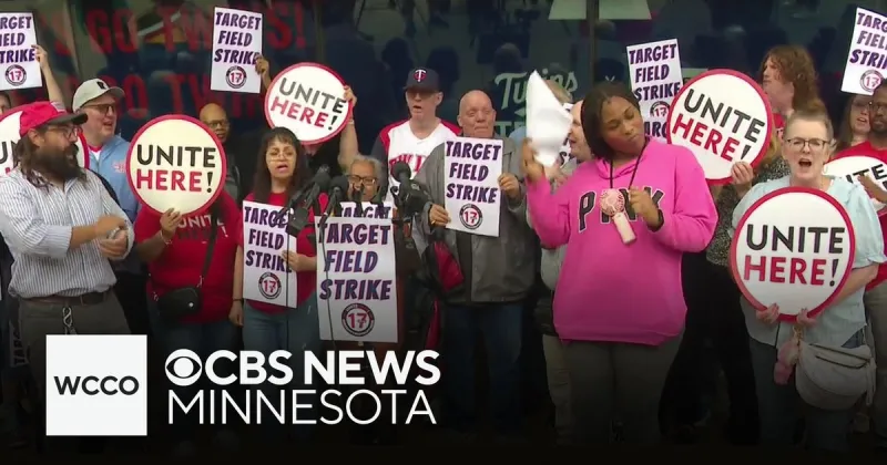Target Field concessions workers set to begin strike