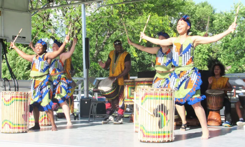 Different cultures celebrated