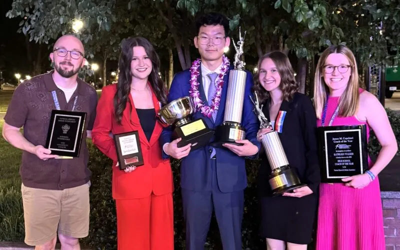 Fairmont Speech brings home the gold