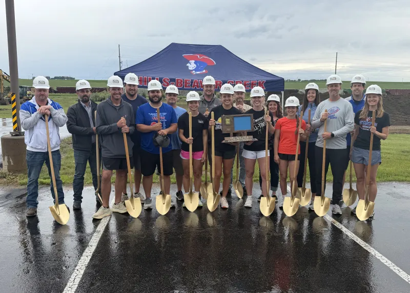 H-BC breaks ground on partial track