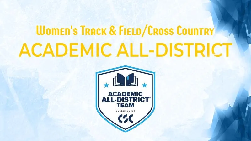 Six Saints Named CSC Academic All-District in Women's Track and Field/Cross Country
