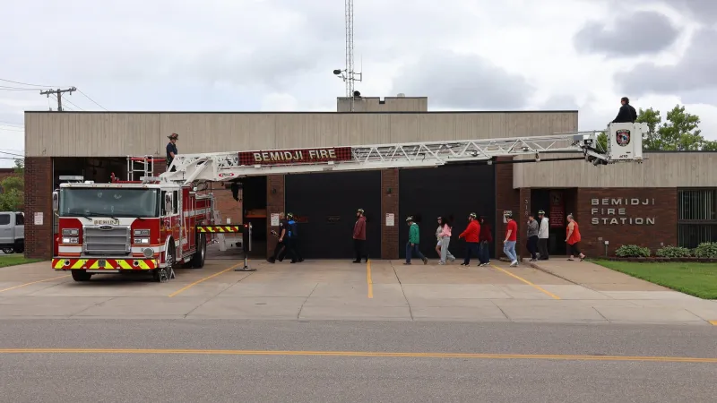 Bemidji fire brigade lifts up youth with disabilities