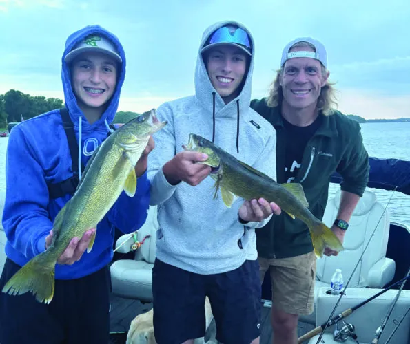 T-bone and walleyes