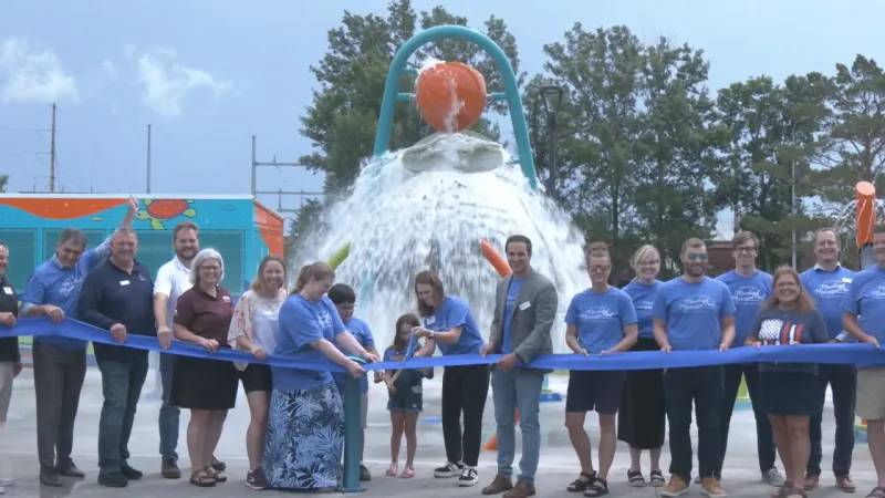 Ribbon cutting marks official reopening of Romkey Park