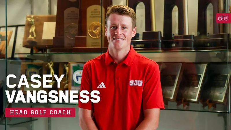Vangsness '14 Returns to SJU as Head Golf Coach