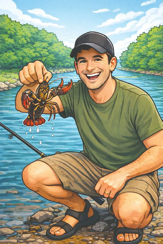 Short stories for summer: The dragonflies and the crayfish