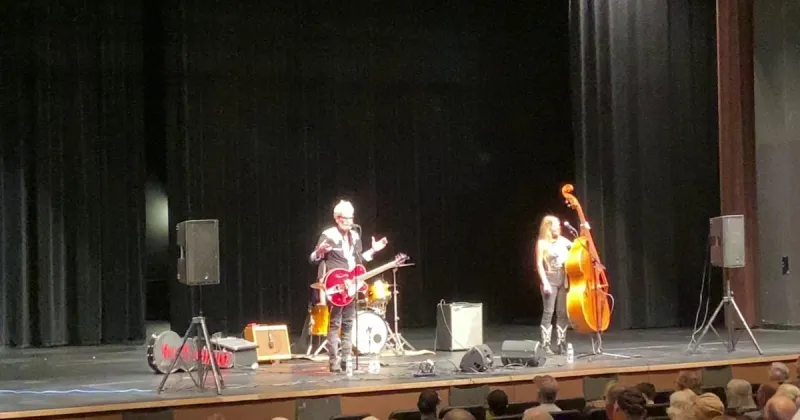 Holy Rocka Rollaz entertain good crowd Thursday night at Performing Arts Center