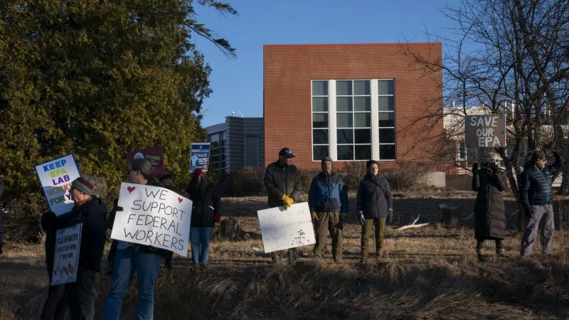 Fired Duluth EPA workers sue Trump administration