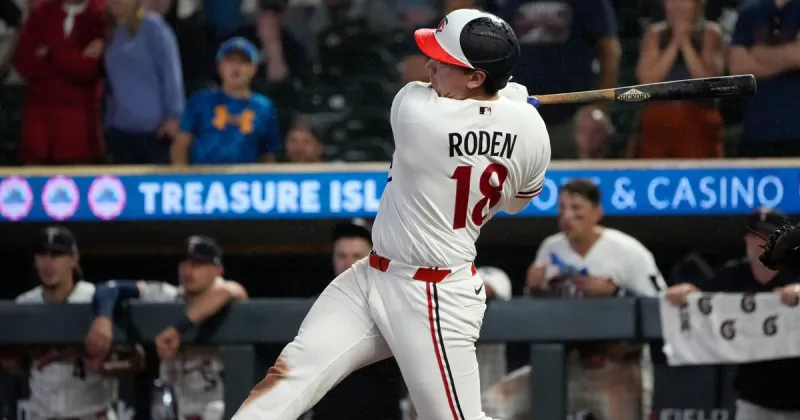 Roden's RBI single in the 9th inning lifts Twins past the Guardians 6-5