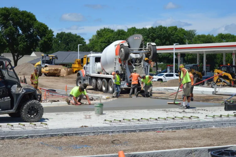 Bruce St. work 'coming along'