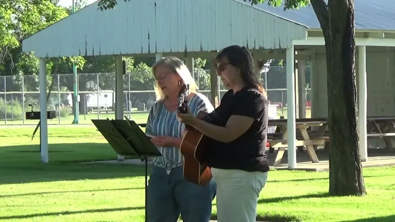Bonanza Valley Days Worship in the Park held on a PERFECT night! (VIDEO)