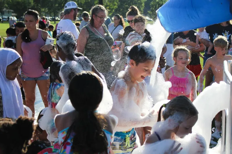 Free Bubble Bash Hits St. Cloud Splash Pads With DJs And Foam