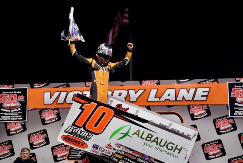Timms, Bosma and Howe Record Victories at Huset's Speedway During Frankman Motor Company Presents Hall of Fame Night
