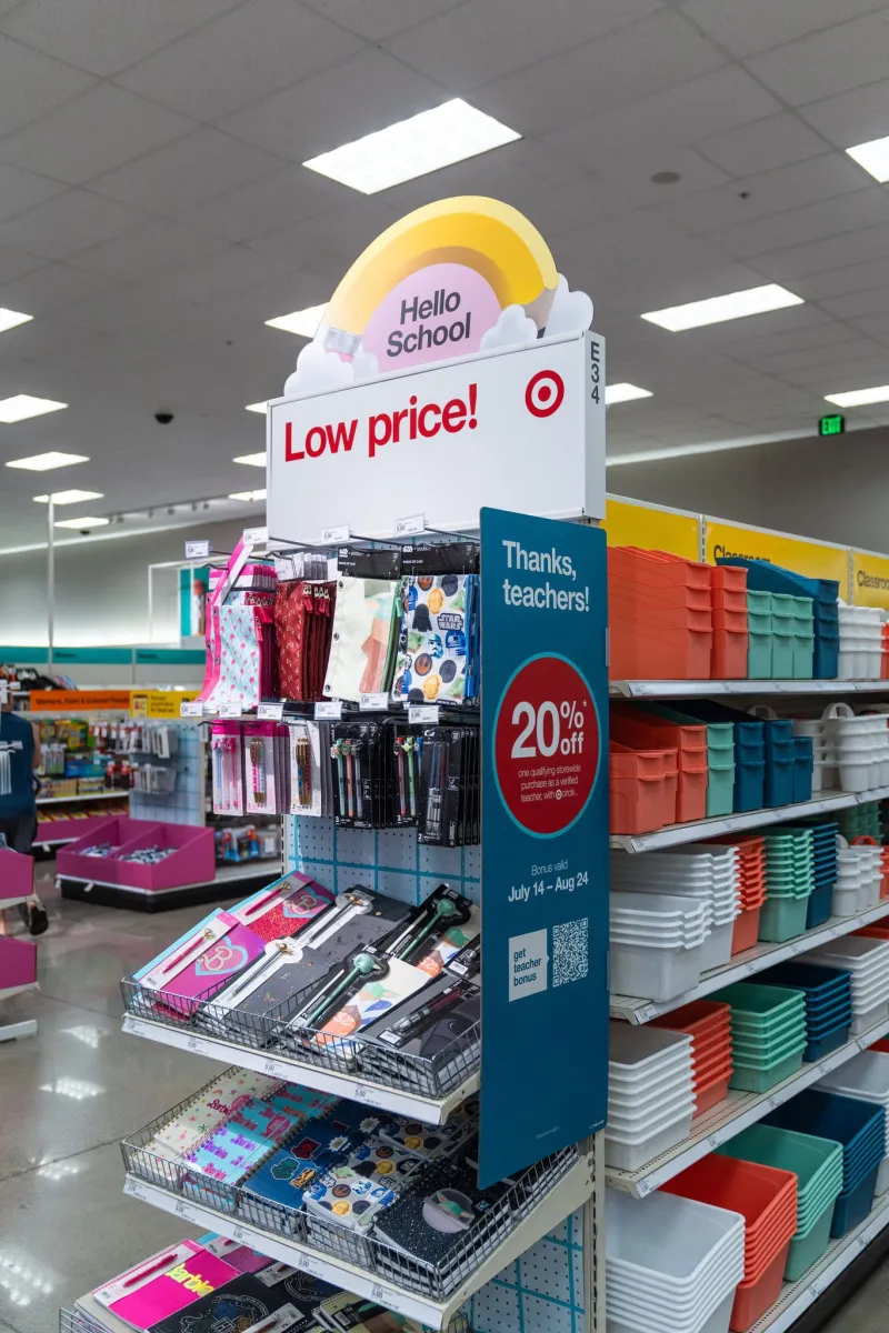 Target Teacher Discount -- 20% Off!