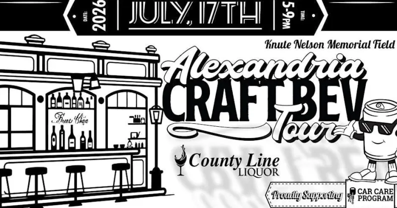 Alexandria Craft Bev Tour is this Friday at Knute Nelson Memorial Field
