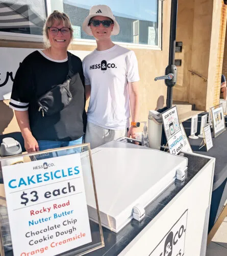 College student 'rolling' with selling cakesicles