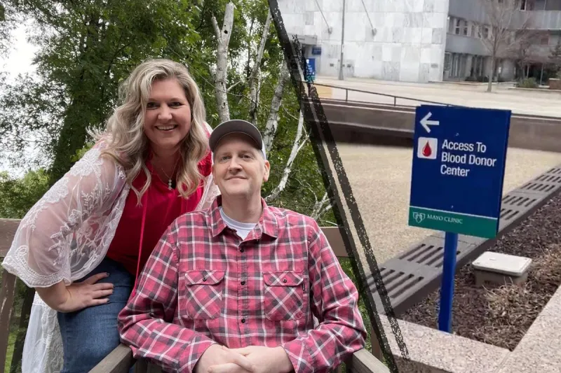 Why Mayo Clinic's Blood Donor Plea in Rochester Is Personal