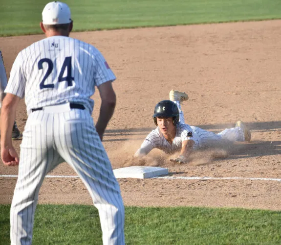 Larson leads New Ulm past New Prague