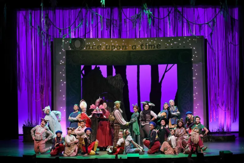 Shrek the Musical on stage now at Stages Theatre Company