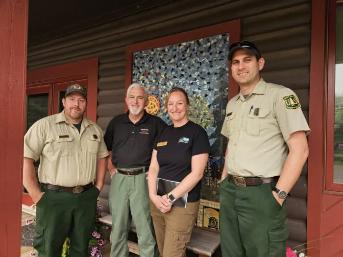 Additional Forest Service personnel and resources arrive in Grand Marais